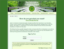 Tablet Screenshot of intenders.org